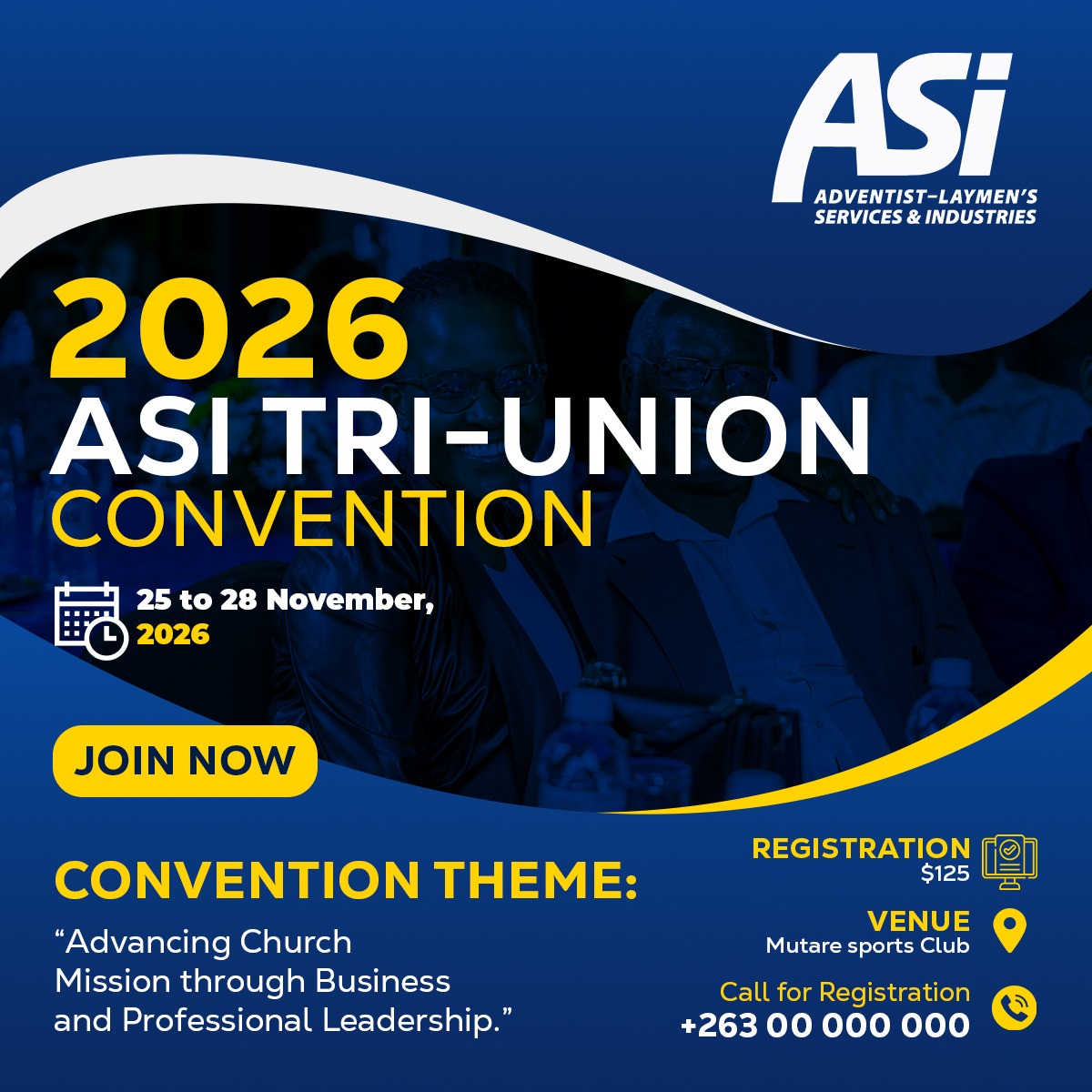 2026 ASI Tri-Union Convention poster